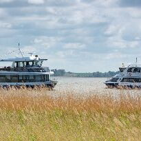 Fährverkehr Zingst-Barth-Zingst und Barth-Zingst-Barth